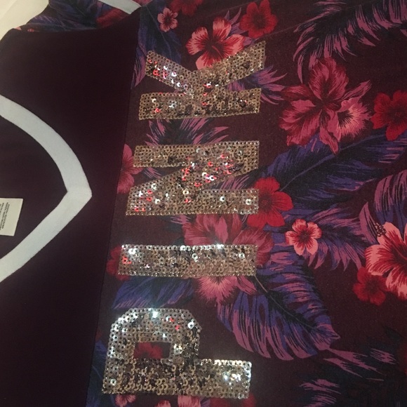 Pink sequence shirt - Picture 3 of 3